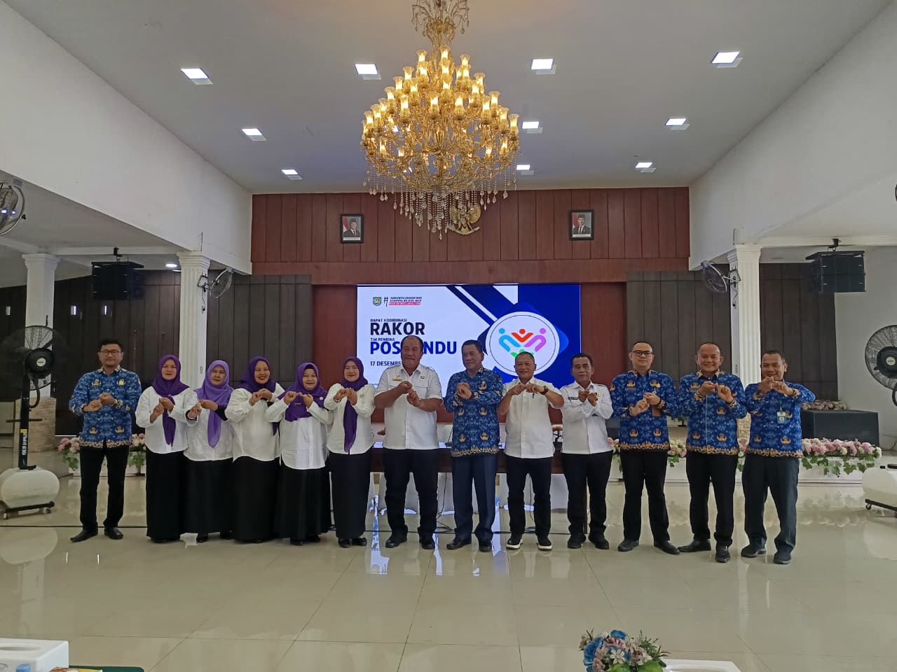 RAPAT KOORDINASI TP POSYANDU KABUPATEN ASAHAN, 17 DESEMBER 2025